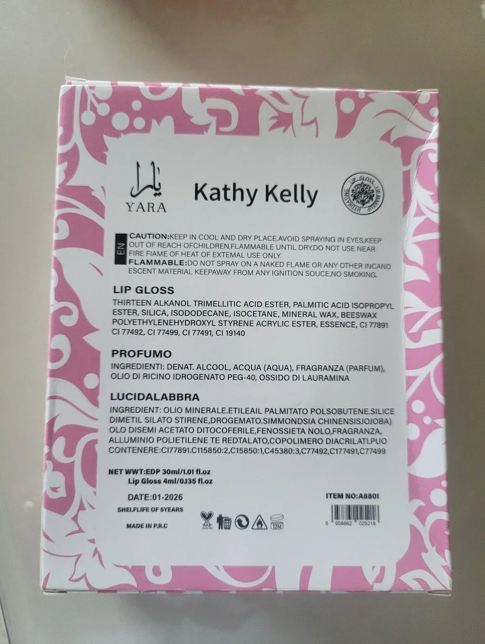 Kathy Kelly Arabic Yara Set